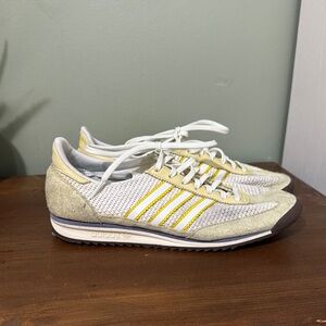 Adidas Originals Women's SL 72 OG yellow sneakers